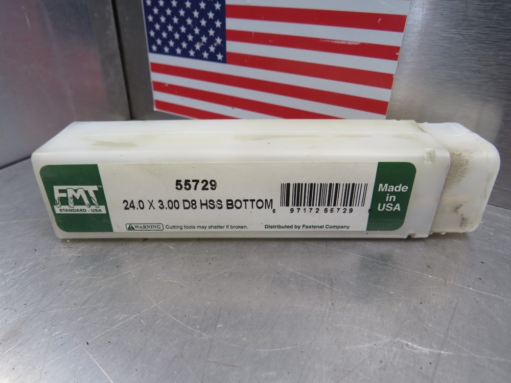 Fastenal 55729 24.0 x 3.00 D8 HSS Bottom
