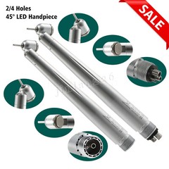 Dental 45° 45Degree Surgical High Speed Handpiece LED E-generator Push NSK STYLE