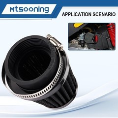 Universal Air Filter, 50mm Cone Intake Breather Cleaner Replacement Size: 50mm