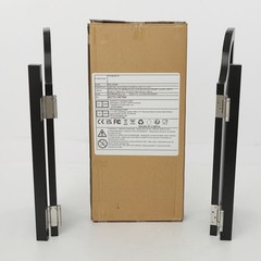 2 Doors Black Swing Solid Wood Door 180° Partition Door w/ 4 Hinges for Shop US