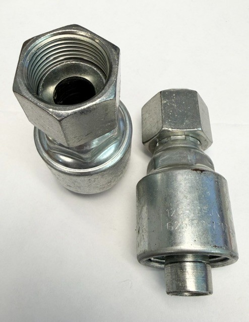 (2) Gates Hydraulic Hose Fitting, 12G-12FJX, G25170-1212