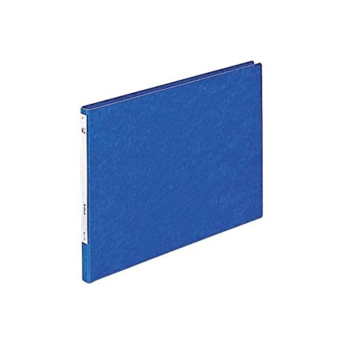 Punchless file Z type A3 horizontal 120 sheets capacity back width 20mm indigo F