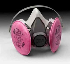 3M Half Face Respirator Mask P100 Particulate Welding Painting Dust Construction