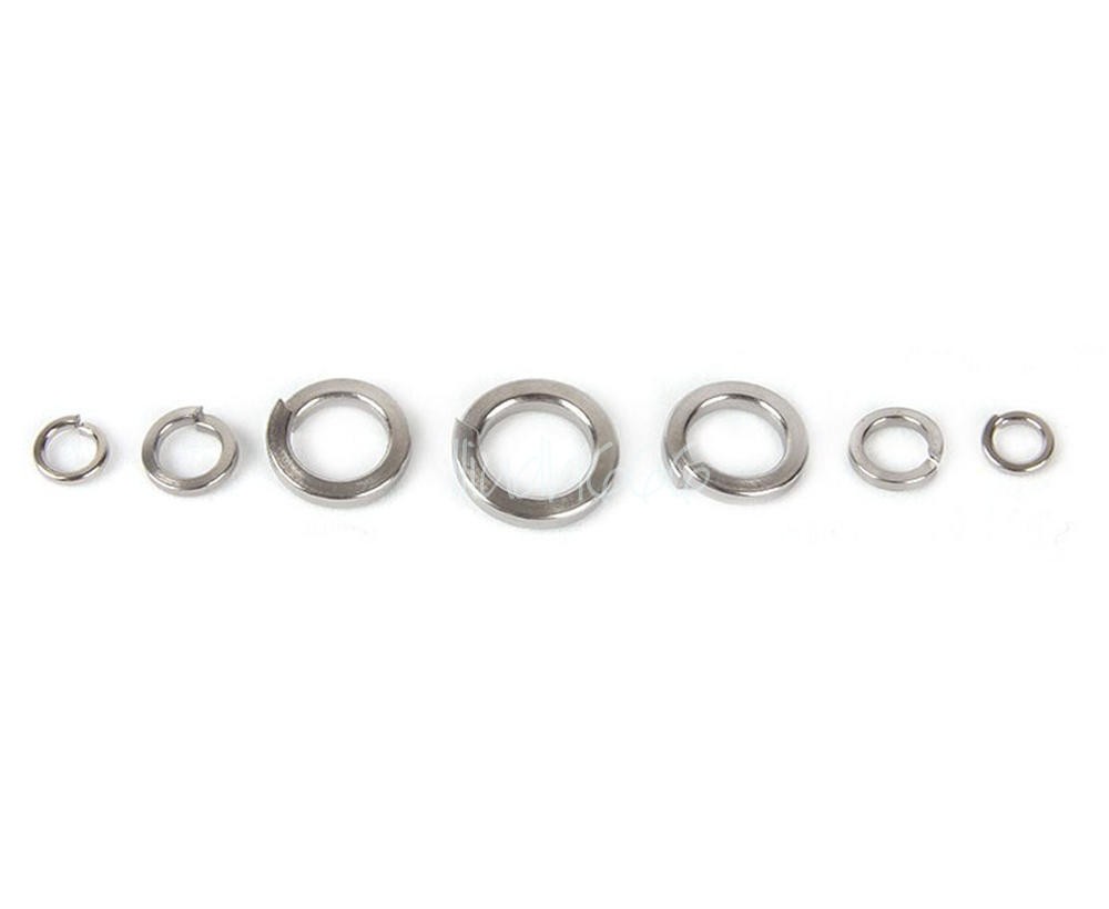 New 100/20/50 Pcs M3 M4 M5 M6 M8 M10 M12 Stainless Steel A2 Metric Lock Washer