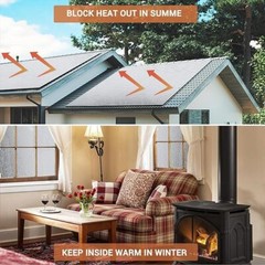 Heat Reflective Shield EPE Foam For Car RV Cabin Window Home Insulation 80″x40″