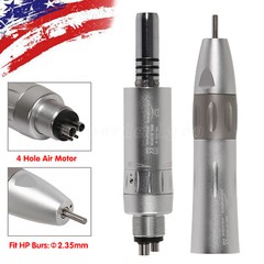 NSK Style Dental Slow Low Speed Handpiece Inner Straight /Air Motor 4Hole dn