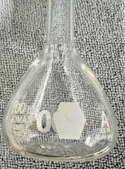 Kimble Kimax 92820 100 mL Class A Volumetric Flask with Stopper