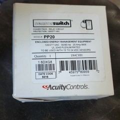 Sensor Switch PP20 Power Pack Power Relay SPST 120/277VAC 20A Surface Mount