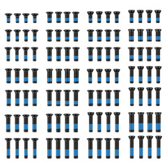 Red Dot Mounting Screws Kit – 112 Pcs for Gunsmithing & Optics