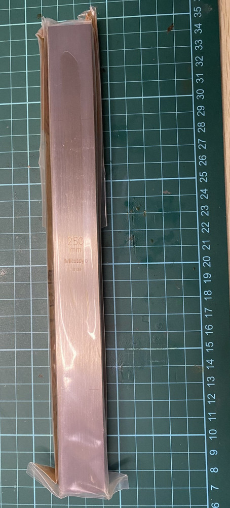 Mitutoyo 614805-021 Gauge Block 250 mm – Steel Grade 0