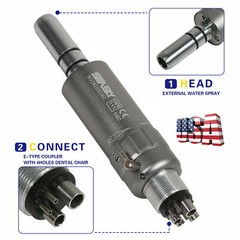 Dental Air Motor Micromotor Handpiece E-type Slow Speed 2/4Holes B2 M4 Y