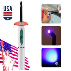 Dental Wireless Cordless LED Cur Curing Light Lamp 2200mAh for Dentist UV NEW