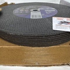 (10 Pack) Norton 14″x 1/8″ x 1″/20mm Metal High Speed Type 01 Cut-Off Wheels