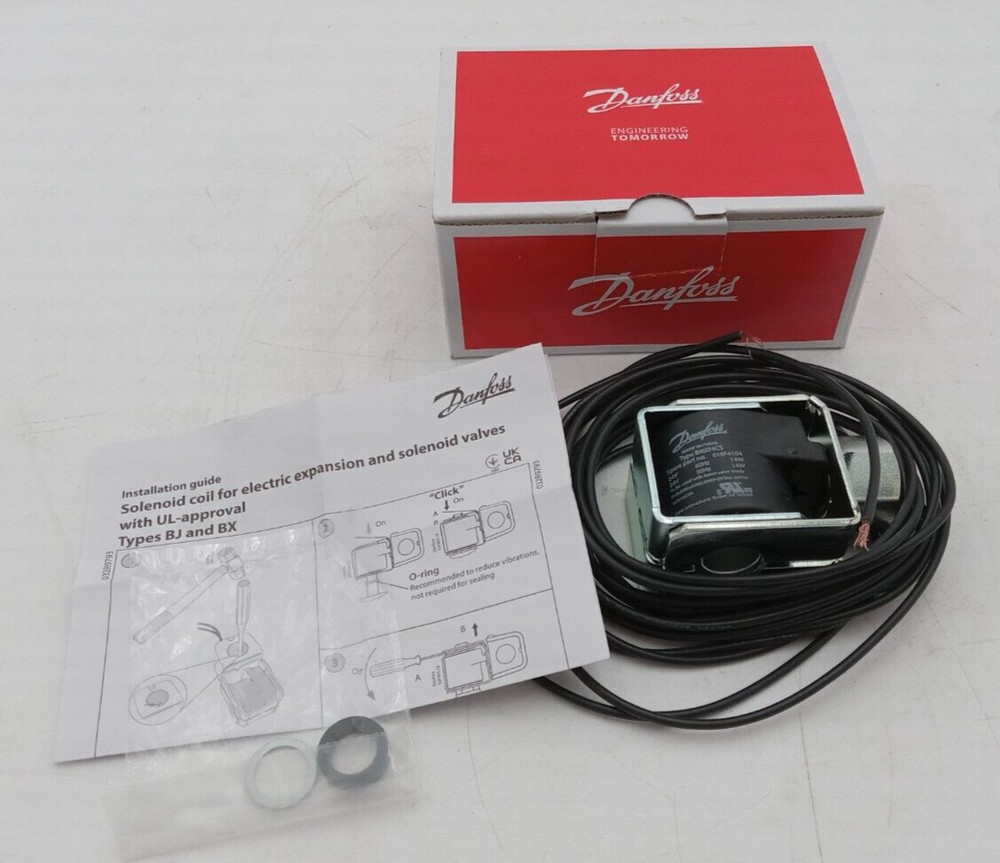 OEM Danfoss Solenoid Coil 018F4104 Coil Gp, 24V Conduit Hub