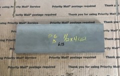 1/2 X 4 Flat Steel Bar Machining Blacksmith CR 0.500 Smooth Finish 12″ L 1018