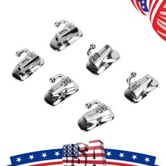 AZDENT Dental Orthodontic Buccal Tube 1st 2nd Molar Roth/MBT 018/022 Bondable US