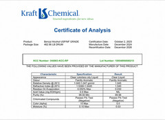 32 OZ – Benzyl Alcohol USP NF FCC High Purity Lab Grade