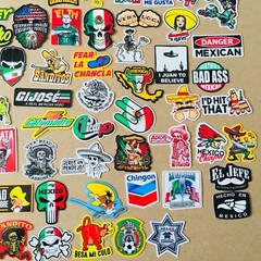 SUPER MEXICAN Hard Hat Stickers 82+ MEXICO HardHat Sticker & Decals, Helmet MX