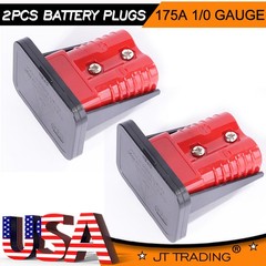 175A/50A Battery Quick Connect Wire Harness Plug Disconnect Winch Connector Kit