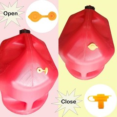 5 Pack Yellow Vent Caps For Gas Cans Universal Leak-Resistant Fuel Jug Caps