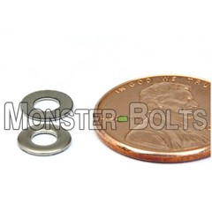 M3 / 3mm Stainless Steel Flat Washer, Metric DIN 125A Grade 18-8 / A2