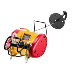 Uimoso 2-in-1 Portable Electric Hoist Winch 1100LB Wired/Wireless Remote Control