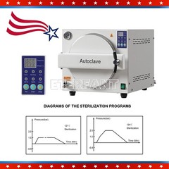 ETERFANT 18L ClassN Dental Medical Autoclave High Temperature Steam Sterilizer