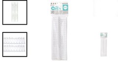 Creative 1-Inch White Binding Wire – Ideal for Crafts & Book Projects (2 Pack)