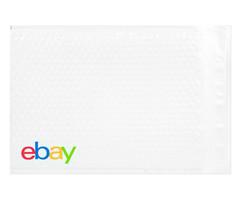 EBAY 9.5″ x 13.25″ Padded Bubble Mailer Airjacket – Color Logo – 15 Pack