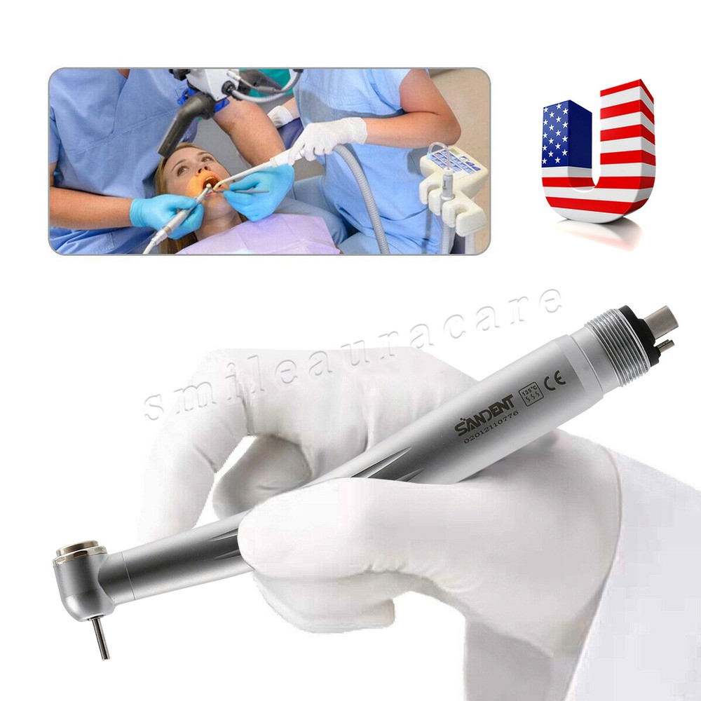SANDENT NSK Style Dental High Speed Handpiece Clean Head System Push Button