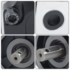5/8″ Keyed Shaft,Hydraulic Gear Pump 1-4 GPM SAE A-2 Bolts CCW Cast Iron Flange
