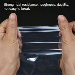 X200 12″X16″ Clear Heat Shrink Wrap Bags PVC Film Gifts Bottles Candles Packing