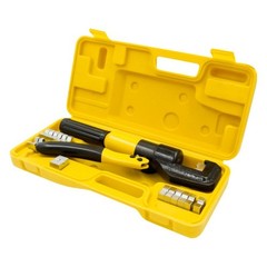 Install Bay SAE 8 to 2/0 AWG Heavy-Duty Ferrules Hydraulic Lug Crimper