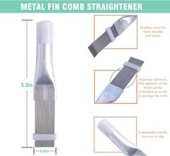 10 Pcs Air Conditioner Fin Comb Cleaner Kit AC Coil Cleaning Brush 5 Different F