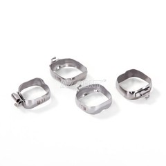 80Pcs AZDENT Dental Orthodontic 16#-35 Bands with Buccal Tube 1st Molar Roth.022