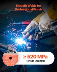 VEVOR Flux Core MIG Welding Wire E308LFC-O 0.03″ 2LBS Gasless MIG Welding Wire