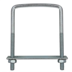 10 Pcs Square U-Bolt for Trailer, M8 x 3-1/4″ x 3-1/4" x 4-5/8"