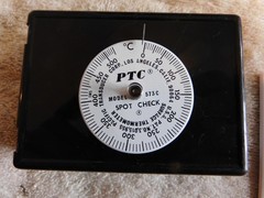 PTC MODEL 573C Direct Contact Spot Check, Basic Thermometer, 0°-525°C, 185509