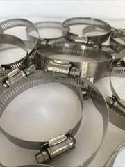 Ideal Tridon #44 Hose Clamp LOT OF 25 – 3-1/4” 34-82mm ALL STAINLESS 44 Mexico
