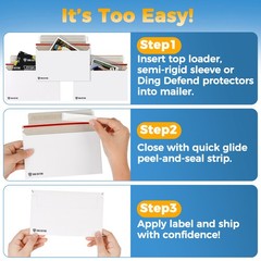 110-Pack Card Shipping Envelopes – 7 x 4.35 Inches Trading Cards Mailers