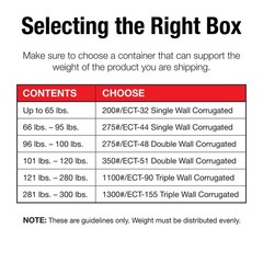 Shipping Boxes Large 18″L x 18″W x 24″H 6-Pack – Corrugated Cardboard Box for…