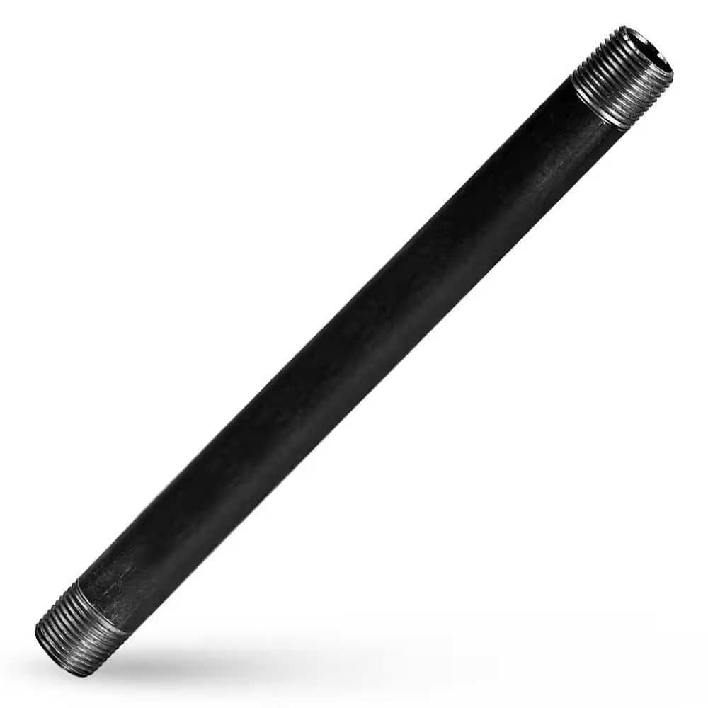 1-1/2 In. X 30 In. Black Steel Pipe