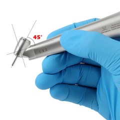 Dental 1:4.2 Increasing 45 Degree LED Contra Angle Surgical handpiece