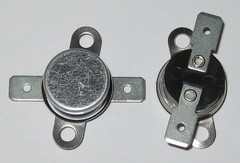 2 X White Rodgers Thermostat – 140 F / 60 C Close on Rise – 1/2″ Bimetal Disc