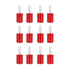 5″ in x 1000FT 80 Gauge Extended Core Stretch Shrink Film Hand Wrap Red 12 Rolls