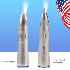 Dental 1:1 Fiber Optic Straight Nosecone Low Speed Handpiece Inner Water Spay DL