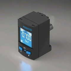 Festo Pressure Sensor SPAU-P10R-T-G18M-L-PNLK-PNVBA-M8 PN: 8001201 *NIB*