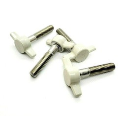 5/16″ Thumb Screw T Bolts Gray Butterfly Clamping Knob Multiple Sizes Stainless