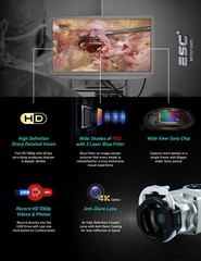 Full HD Endoscopy Laparoscopic Camera with 120W Endoscope Cold LED Light Source
