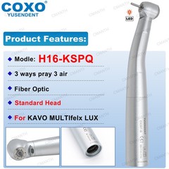 COXO Dental High Speed Handpiece Fiber Optic Turbine Coupler 6 Pin For KAVO NSK